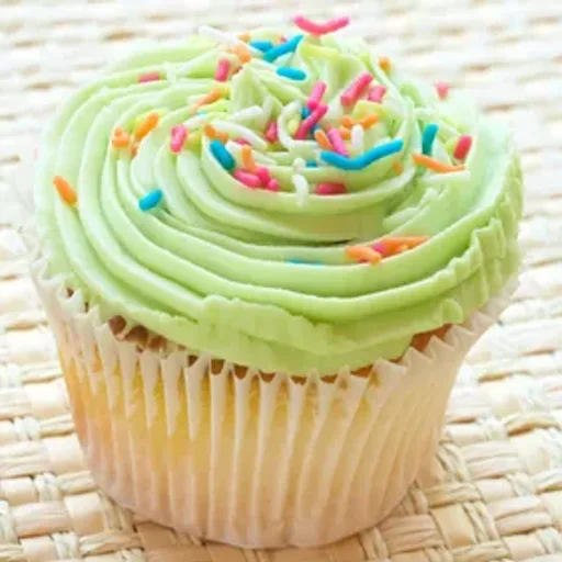 Frosted Lime Cupcake