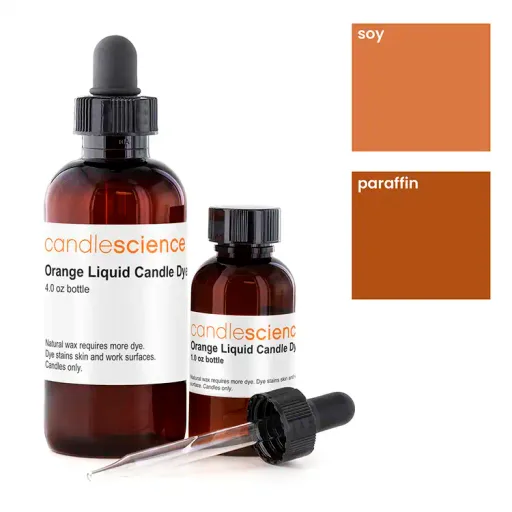 Orange Liquid Candle Dye