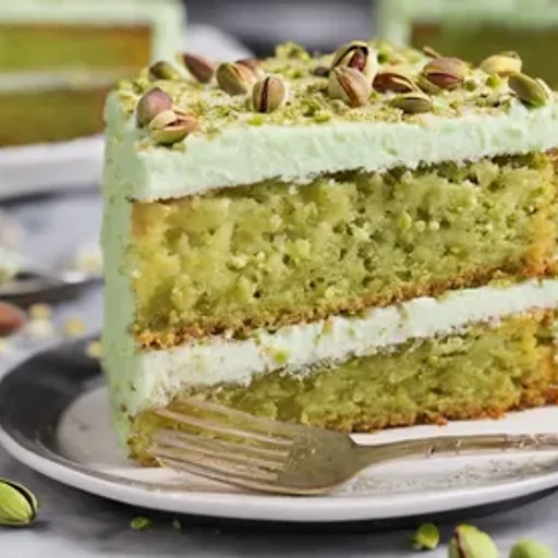 Pistachio Pudding Cake