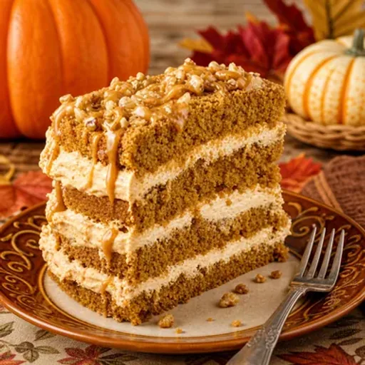 Pumpkin Crunch Cake